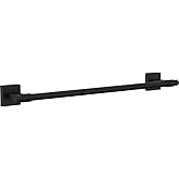 Franklin Brass Maxted (1-Pack) 18" Towel Rack for Bathroom, Matte Black Towel Bar for Bathroom Wall Kitchen Towel Holder Rod Wall Mounted Bathroom Accessories MAX18-FB
