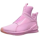 PUMA Women's Fierce Bright Mesh Cross-Trainer Shoe, Prism Pink, 9 M US