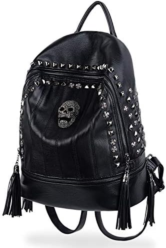 skull backpack purse