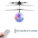 DORARA Flying Ball,Children Flying Toys, RC Drone Helicopter Ball Built-in Shinning LED Lighting for Kids, Teenagers - RC Toy for Children
