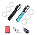 Mehr USB Flash Drives & Detachable Car Keychains, Genuine Leather Valet Key Chains, Black Blue USB Gift Set