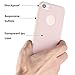 iPhone 7 Case, I3C Soft Flexible TPU Rubber Case for iPhone 7 Slim Thin Anti Slip Textured Grip Protective Shockproof Scratch Resistant Bumper Case Cover for Apple iPhone 7 Pink