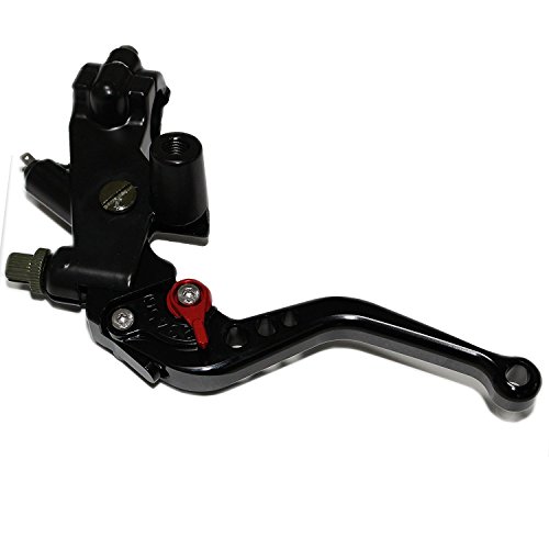 Soosee Universal Motorcycle 7/8" Brake Master Cylinder Clutch Motorcycle Racing Parts CNC Billet Adjustable Reservoir Levers for 1991-2007 CBR600 F2 F3 F4 F4i