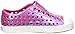 Native Kids Jefferson Iridescent Child Slip-On (Toddler/Little Kid), Raspberry Red/Shell White/Galaxy Iridescent, 6 Toddler M US