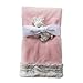 Nat and Jules Blanket and Zebra Rattle Set, Pink