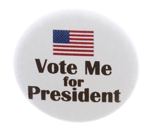 A&T Designs Vote Me for President (American Flag) 1.25