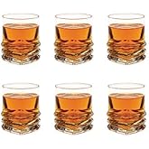 Vikko Shot Glasses, 2.75 Ounce Shot Glass Set of 6 Small Liquor and Spirit Glasses, Durable Tequila Shot Glasses For Alcohol and Espresso Shots
