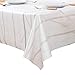 LEEVAN Heavy Weight Rectangle Table Cover Wipe Clean PVC Tablecloth Oil-Proof/Waterproof Stain-Resistant-54 x 72 Inch (Tree Branch)