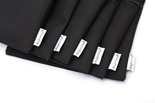 Augbunny 600D Zipper Multi-purpose Waterproof School Office Home Supply Organizers Pouch Tool Bag 6-pack - Thumbnail 6