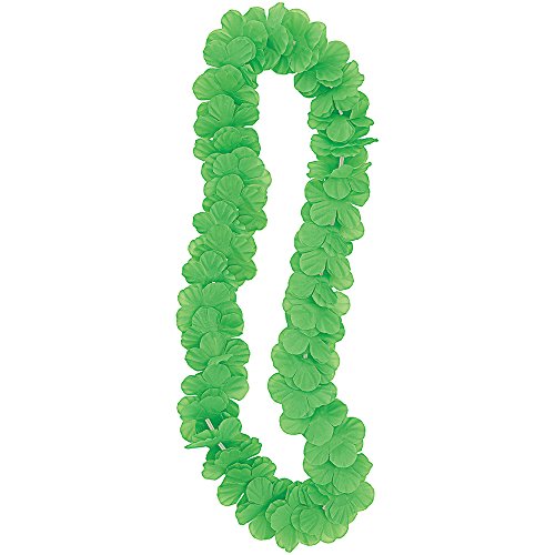 Fabric Luau Flower Lei Favors, 42