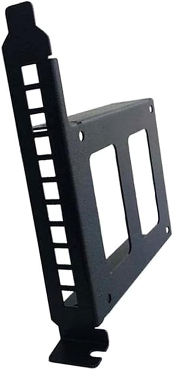 JMT Black 2.5inch IDE SATA SSD HDD PCI Slot Mounting Bracket Adapter Tray Full