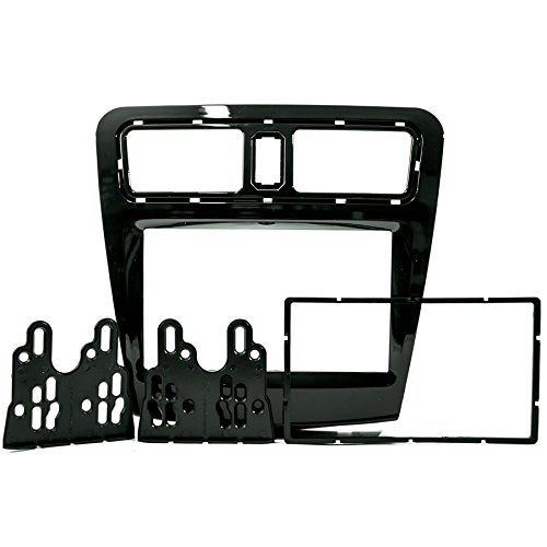 Moldura 2 Din Novum Jac J3 2013 em Diante Black Piano