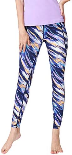 KNDDY Women Yoga Leggings Printed Sports Workout Gym Fitness Exercise Athletic Pants