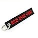 Rotary13B1 Insert Before Flight Keychain - Black/Red - QTY: 5 pieces