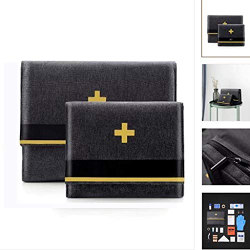 Portable Mini First Aid Kit, Empty Travel Medicine Bag, Outdoor Activity Pill Bag, Small Medical Supplies Storage Bag