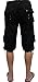 Mens Cargo Pocket Shorts Military-Style Size:30-54#211s