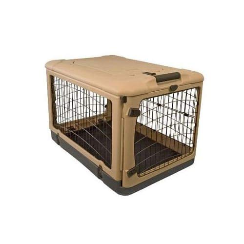Pet Gear The Other Door Steel Crate W Black Mat And Carry Bag 42