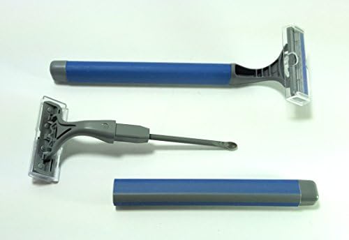 Full Size Novelty Razor Shaving Blade Look a Like Secret Stash Diversion Safe Protect Your Privacy (BLUE)