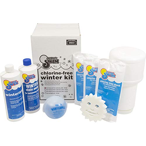 In The Swim Pool Winterizing and Closing Chemical Kit Bundle with Winter Ball Stain Preventer (35,000 gallons)