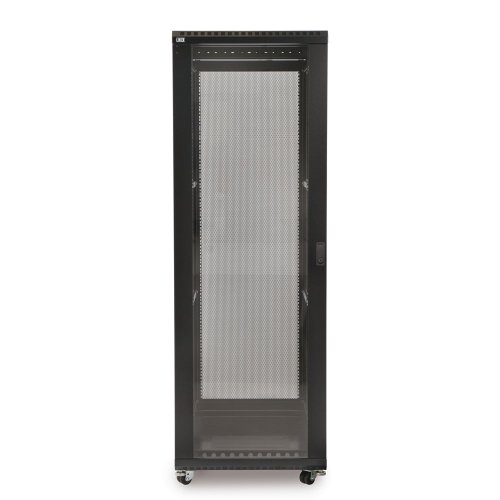 37U LINIER Server Cabinet - Glass/Glass Doors - 36" Depth