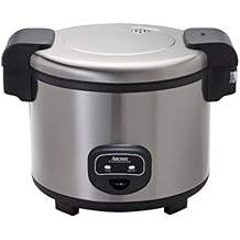 Aroma Housewares 60-Cup (Cooked)  (30-Cup UNCOOKED) Commercial Rice Cooker, Stainless Steel Exterior (ARC-1130S)