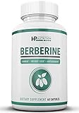 Premium Berberine HCL Supplement Capsules - 1200mg 60 Pills - Supports Blood Sugar Levels, Active PK AMPK Metabolic Activator - Insulin Sensitivity, Immune Function, Glucose Metabolism, Heart Health
