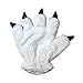 QZERPLAY Unisex Paw Claw Winter Finger Gloves for Halloween Costume