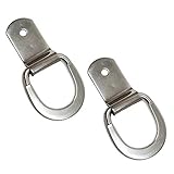 Stainless Steel Heavy Duty Saddle Dee Clip 1-3/4