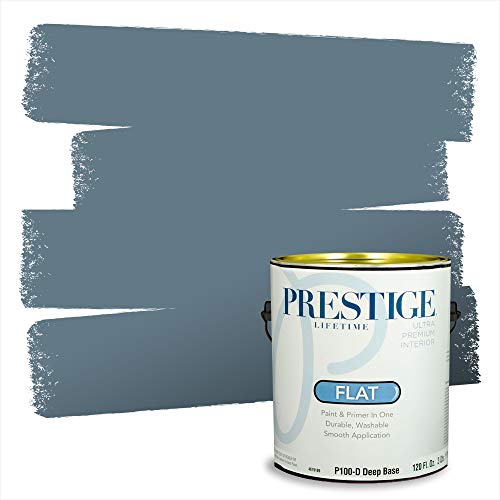PRESTIGE Paints Interior Paint and Primer In One, 1-Gallon, Flat, Comparable Ma…