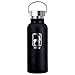 Xiaogangpao Ascent 18/8 Stainless Steel Double Wall Vacuum Insulated Water Bottle,Leak Proof Sports Bottle Hydration,Wide Mouth BPA Free Thermos Flask