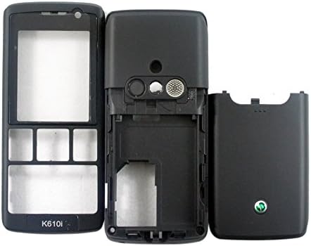 TOTTA Full Body Housing Back Body Panel for Sony Ericsson K610i- Black