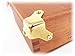 8-Pack Small Brass-Plated Box, Trunk & Cabinet Corners - Includes Mounting Screws