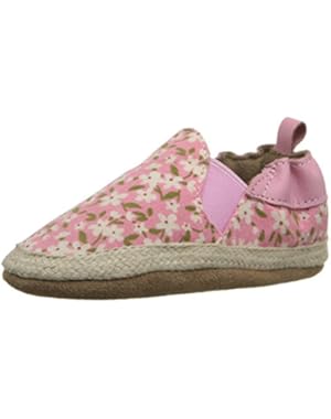Floral Mania Soft Sole Crib Shoe (Infant)