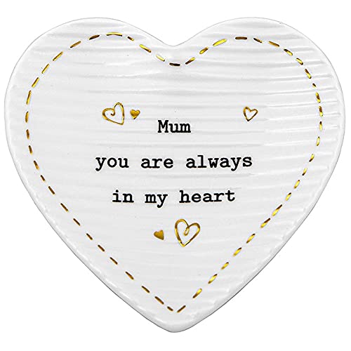 Joe Davies Thoughtful Words - Heart Trinket Tray Dish - Mum - Accessory for The Home