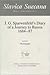 J.G. Sparwenfeld's Diary of a Journey to Russia 1684-87 (Slavica Suecana Series A - Publications) (S by 