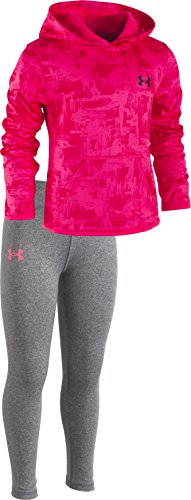 Under Armour Toddler Girls' Painted Streaks Set, Penta Pink, 2T