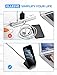 ELLESYE Wireless Charger, Qi Wireless Charging Stand Compatible with iPhone 11/Pro Max/Xs Max/Xs/XR/X/8/8 Plus, Galaxy S10/S10+/Note10/S9/S9+/Note9/S8/S8+ and All QI-Enabled Devices(with 2A Adapter)