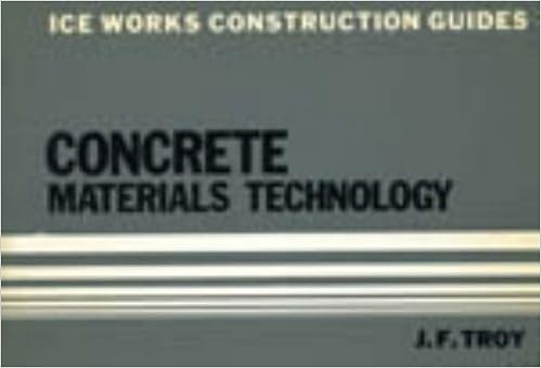 Concrete: materials technology