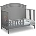 Delta Children Simmons Kids SlumberTime Emma Convertible Crib N More, Grey