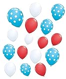 30 Pack Dr. Suess theme Latex Balloons - Baby Shower/Birthday/Cat Hat Party Supplies Decorations by Yen Jean