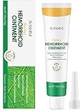 Chinese Herbal Hemorrhoids Cream, Hemorrhoid & Fissure Gel, Natural Hemorrhoid Treatment Remedy, Herbal Essential Hemorrhoid Treatment to Relieve Itching, Bleeding, Swelling, Burning & Discomfort