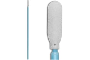 CI KYAN 100pcs 6.4'' Firearm Cleaning Swabs Kit, Long Handle Cleanroom Foam Tip Cleaning Swabs for Gun，Camera, Optical Lens, Electronics and Detailing CK-FS740