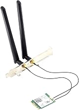 Potadak MT7921 WiFi 6 M.2 Card 2.4G/5G 1200Mbps Bluetooth 5.2 for Desktop Laptop view 1