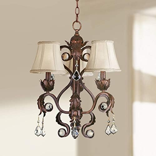 Kathy Ireland Ramas De Luces Bronze 17" Wide Chandelier
