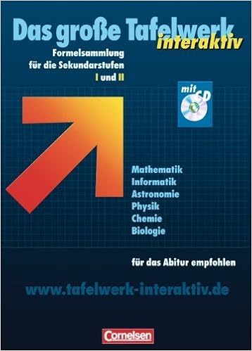 Das Grosse Tafelwerk Interaktiv Allgemeine Ausgabe Das Grosse