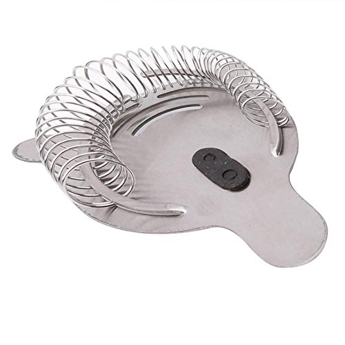 Set Cocktail - Bar Strainer Steel Stainless Cocktail Wire Shaker Drink Set Ice Piece Filter - Handle Strainers Fine Mesh Strainers Cocktail Flower Theme Party Shaker Stainless Steel Strain - Thumbnail 3