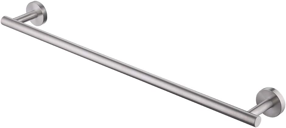 KES 23.6 Inches Towel Bar for Bathroom Kitchen Hand Towel Holder Dish Cloths Hanger SUS304 Stainless Steel RUSTPROOF Wall Mount No Drill Brushed Steel, A2000S60DG-2 - - 