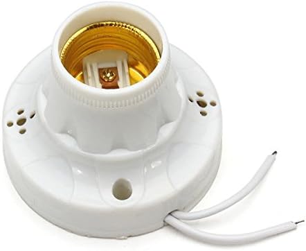 Bazaar Switch Base Light Holder Controlled by E27 Induction Lamp Voice Activated [Energy Class C]