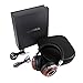 SIVGA SV004 Hi-Fi Wood Over-Ear Stereo Open Back Wired Headphones, Built-in Mic, Soft Earmuffs with Carrying Case (Rosewood)