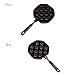 Takoyaki Pan, Keeper Nonstick Cast Aluminum Alloy Baking Tray Pan Aebleskiver Takoyaki Maker, 12 Holes